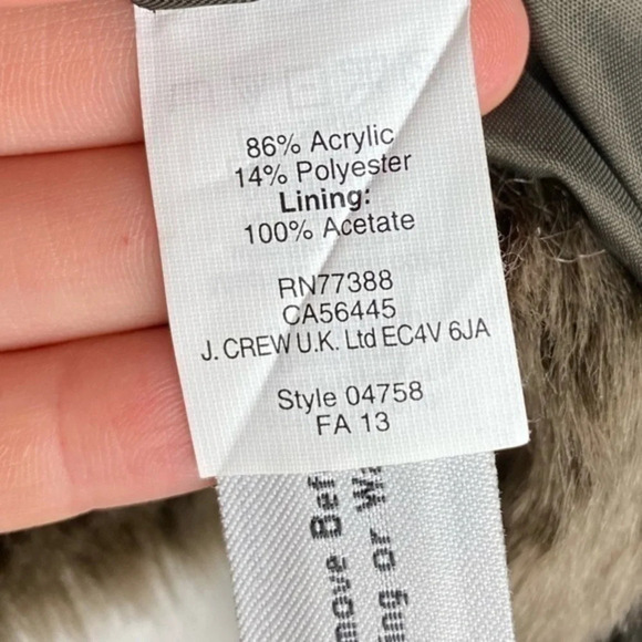 Madewell • Vegan Faux Fur Brown Vest - Picture 6 of 6